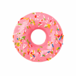 Marshmallow Pink Donut